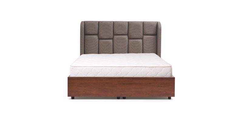 Gold Double Bedstead With Storage 160X200
