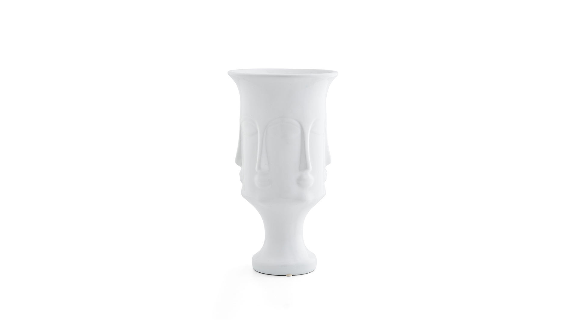 Zeus White Vase 