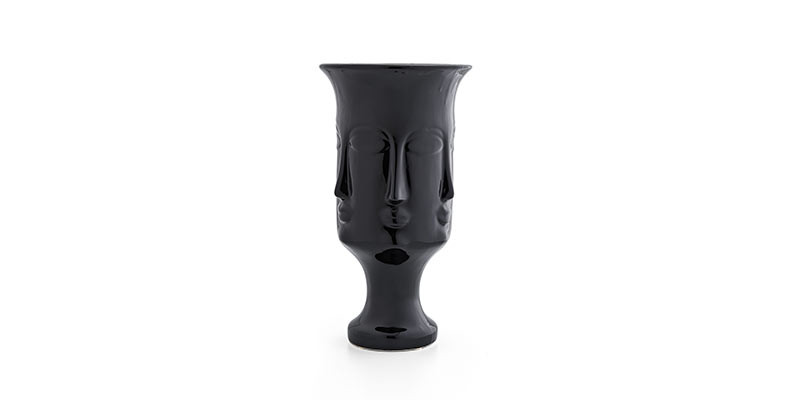 Zeus Vase Noir 