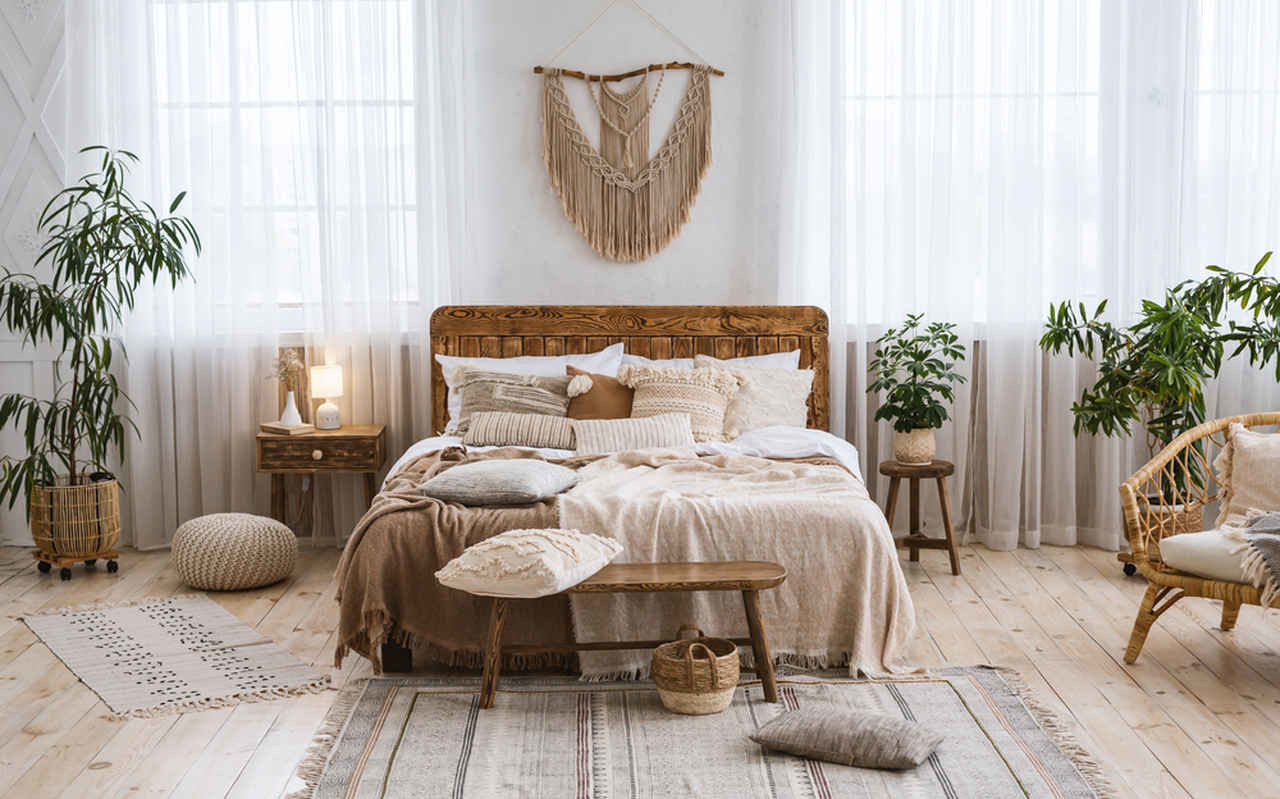 24 Rustic Boho Style Home Decor Ideas and Bohemian Items, Home Accessories