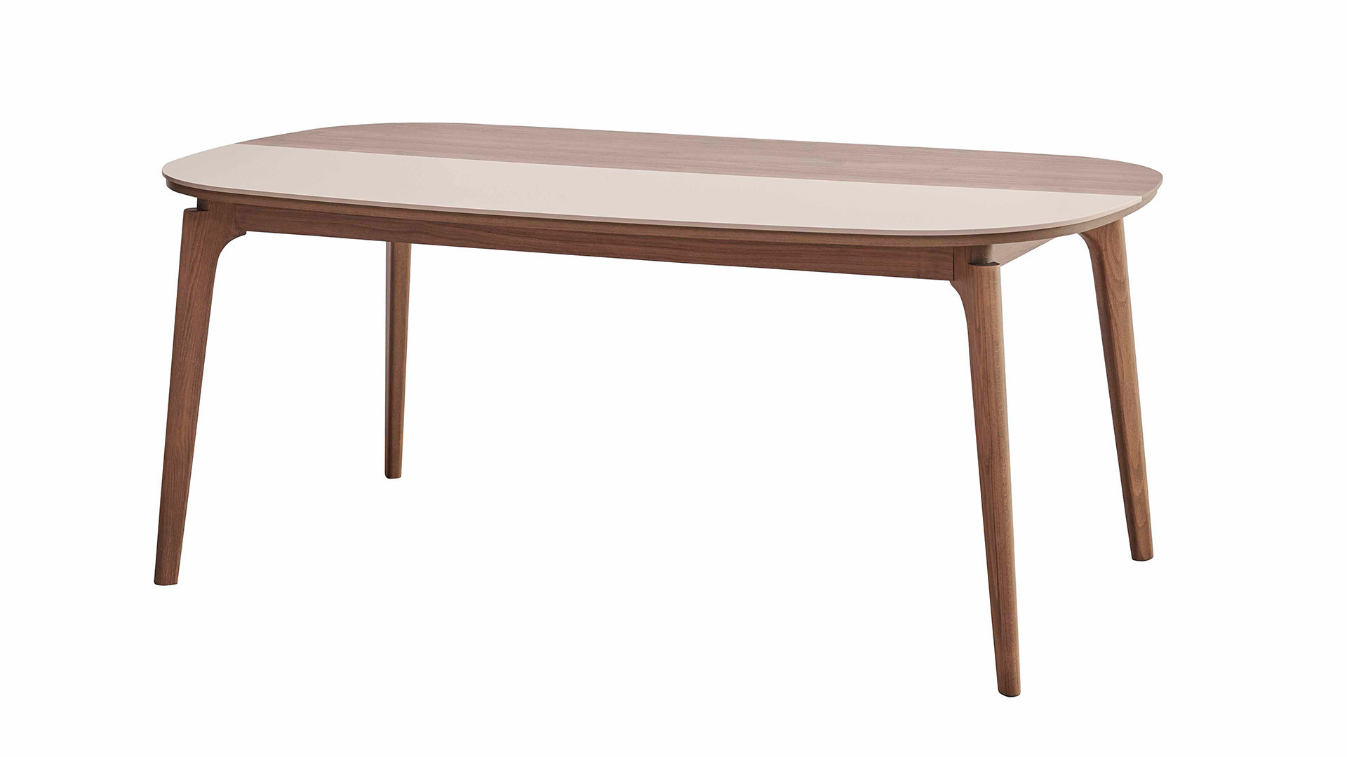 Costa Wooden-Legged Fixed Dining Table (110X180)