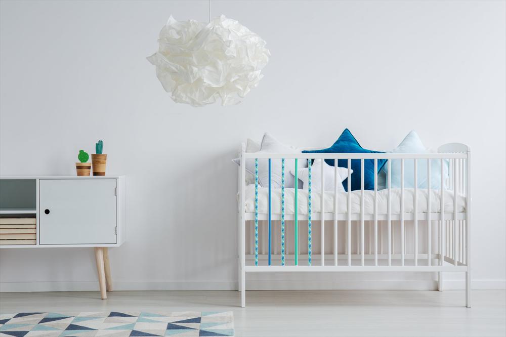 تخت کودک با طراحی ساده