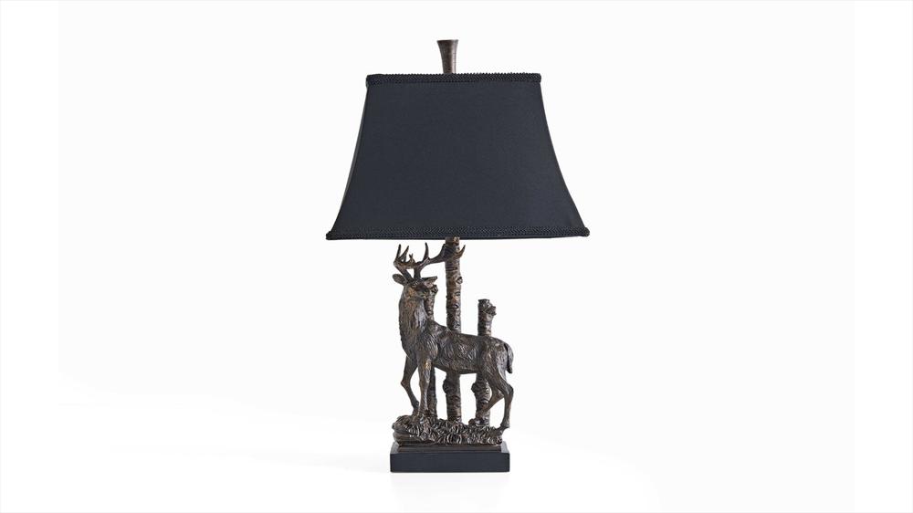 winter concept table lamp