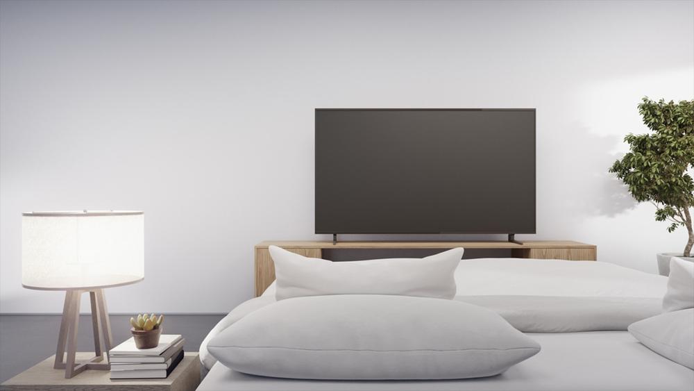 tv in bedroom